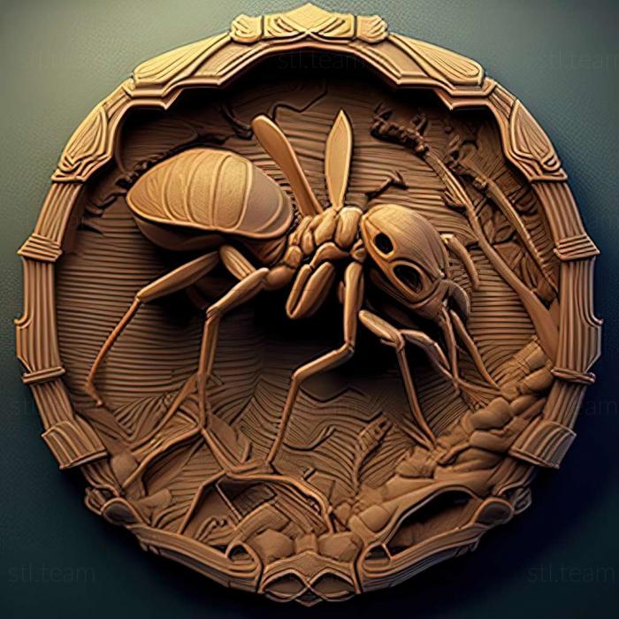 3D модель Pheidole gilva (STL)